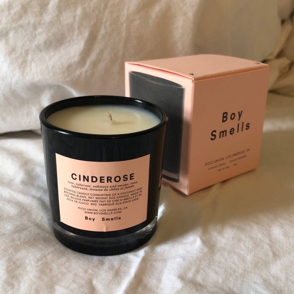 Boy Smells Candle | Cinderose votive (Never Used)